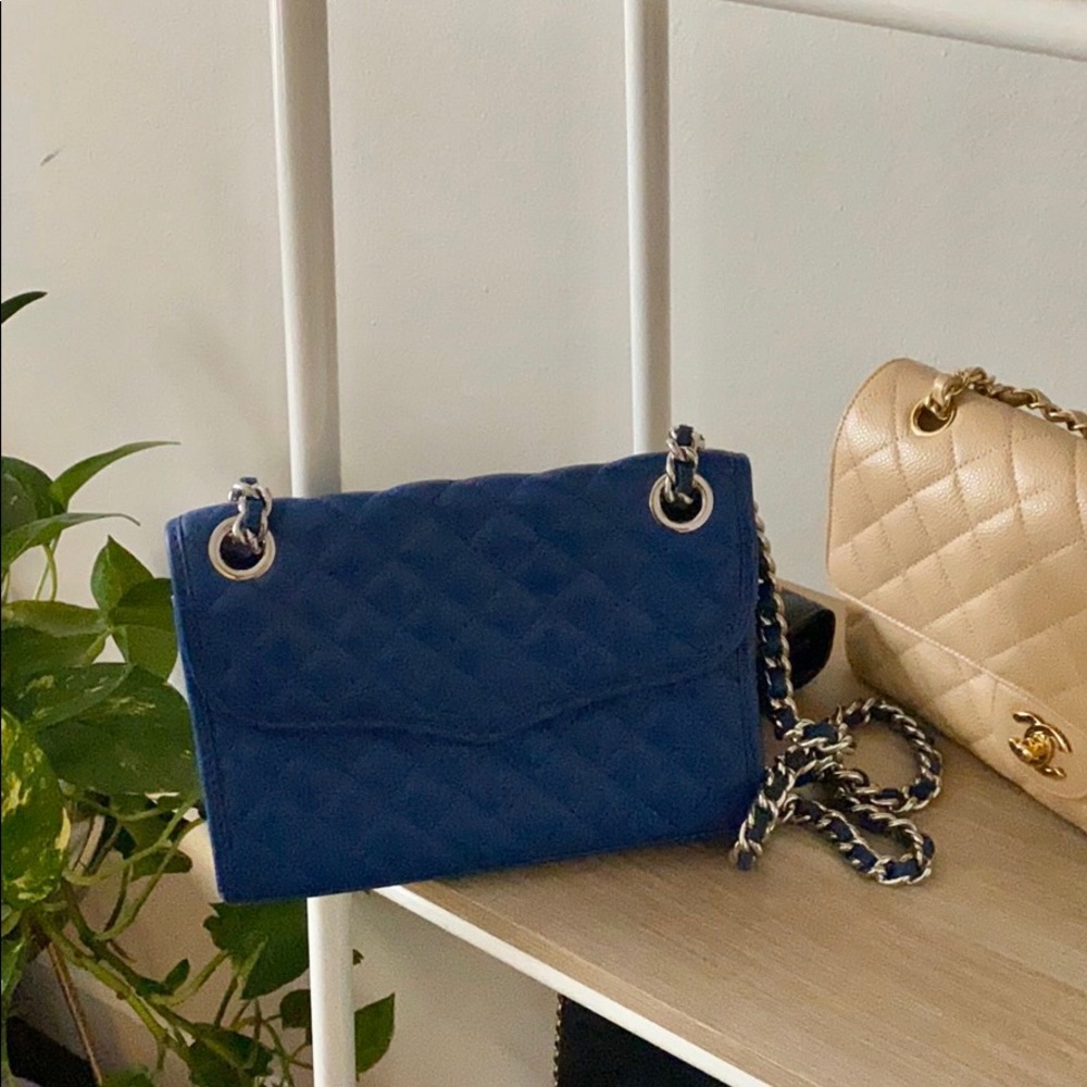 Rebecca Minkoff Blue Quilted Affair small purse - Picture 4 of 7